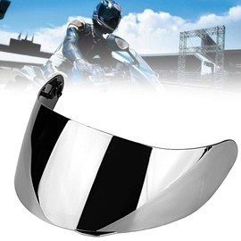 Helmet Lens Visor,Anti-Fog Motorcycle Wind Shield Lens Anti-Scratch Motorcycle Helmet Lens Visor Fit For AGV K1 K3 SV K5 K5-S (Silver)