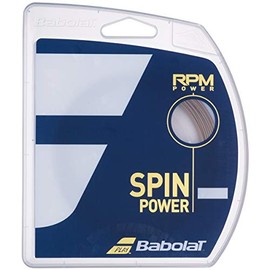 Babolat Tennis String String RPM, POWER (RPM Power) Electric Brown 12m Length 1.3mm Gauge 241139