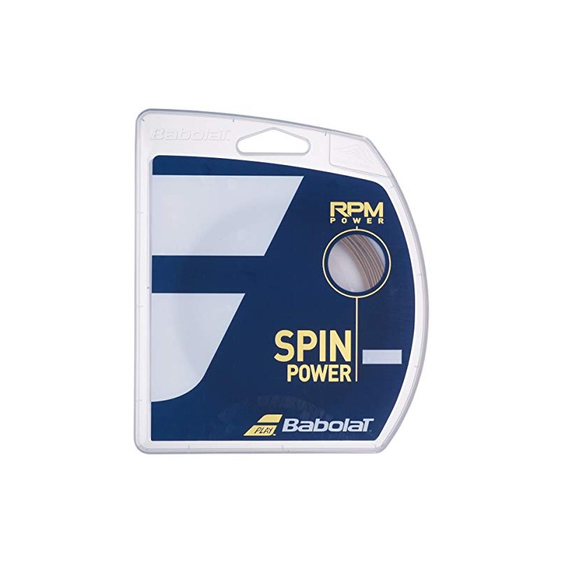 Babolat Tennis String String RPM, POWER (RPM Power) Electric Brown