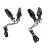 4Pcs Motorcycle Turn Signal Light 12LED 12V Universal Sequential Indicator