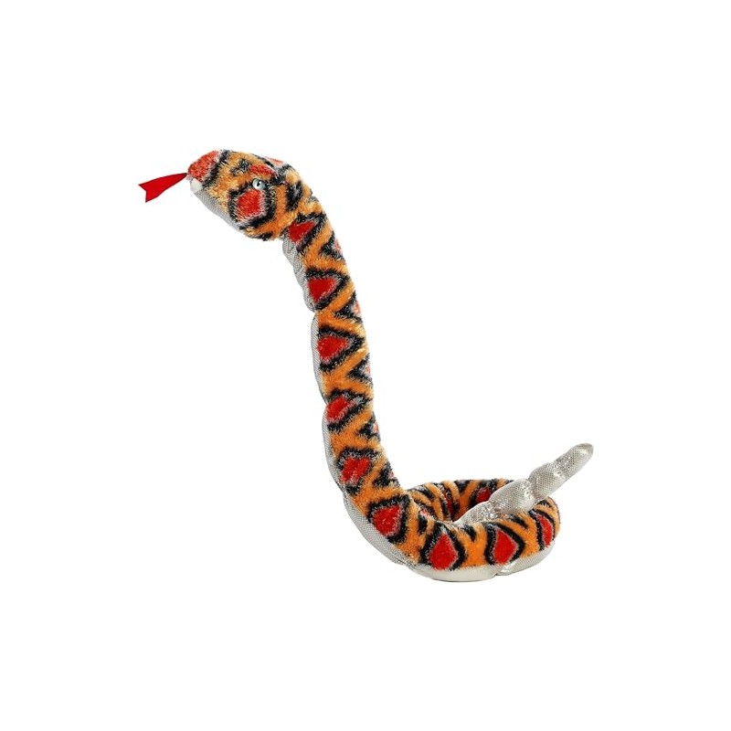 Aurora® Playful Snake Diamond Back Rattle Snake Stuffed Animal -