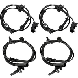 OCPTY Front & Rear Left/Right ABS Wheel Speed Sensor Fit 2011-2012 2014-2015 for Dodge Durango, 2011-2016 for Jeep for Grand Cherokee ALS2059 ALS2064 Pack of 4