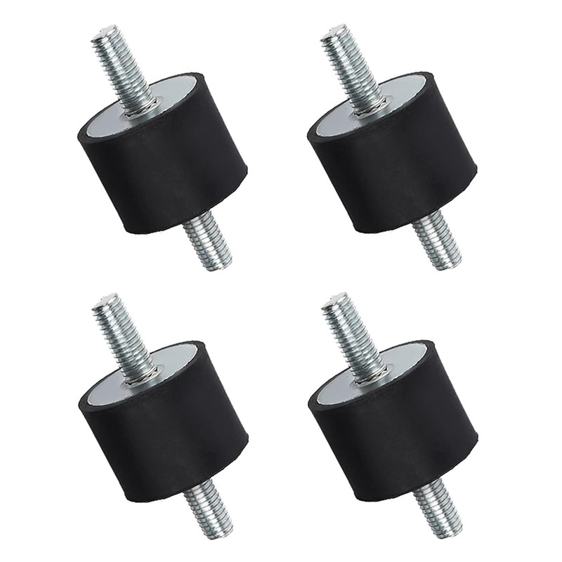 Rubber Shock Absorber Damper, 4Pcs M10 Rubber Anti Vibration Mounts