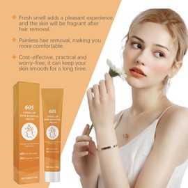 2 Stück Hair Removal Cream, Body Hair Removal Cream, Removes Facial and Body Gently & Reliably, For Upper Lip, Cheek, Arms, Armpits and Bikini Area, Für alle Hauttypen Geeignet