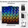 Upgraded 257x257mm H1H Build Plate for Bambu Lab A1 X1
