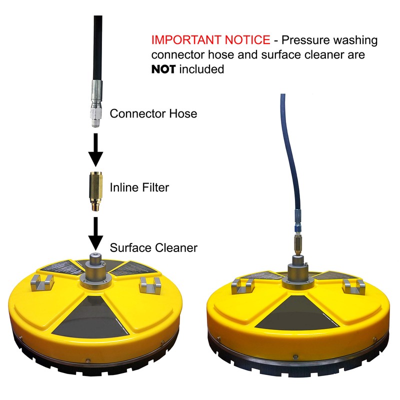 Filtros de boquillas de alta presión en línea Ultimate Washer