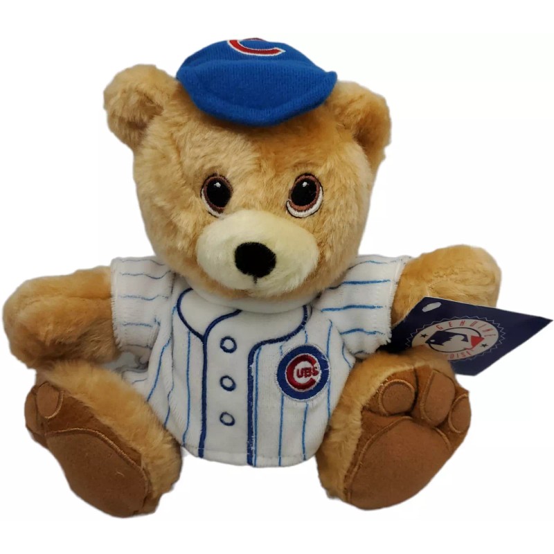 Genuine Merchandise Chicago Cubs Plush Teddy Bear Player