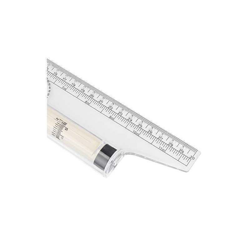 MyLifeUNIT - Regla de dibujo paralela multiusos, 30.5 cm, Plástico,