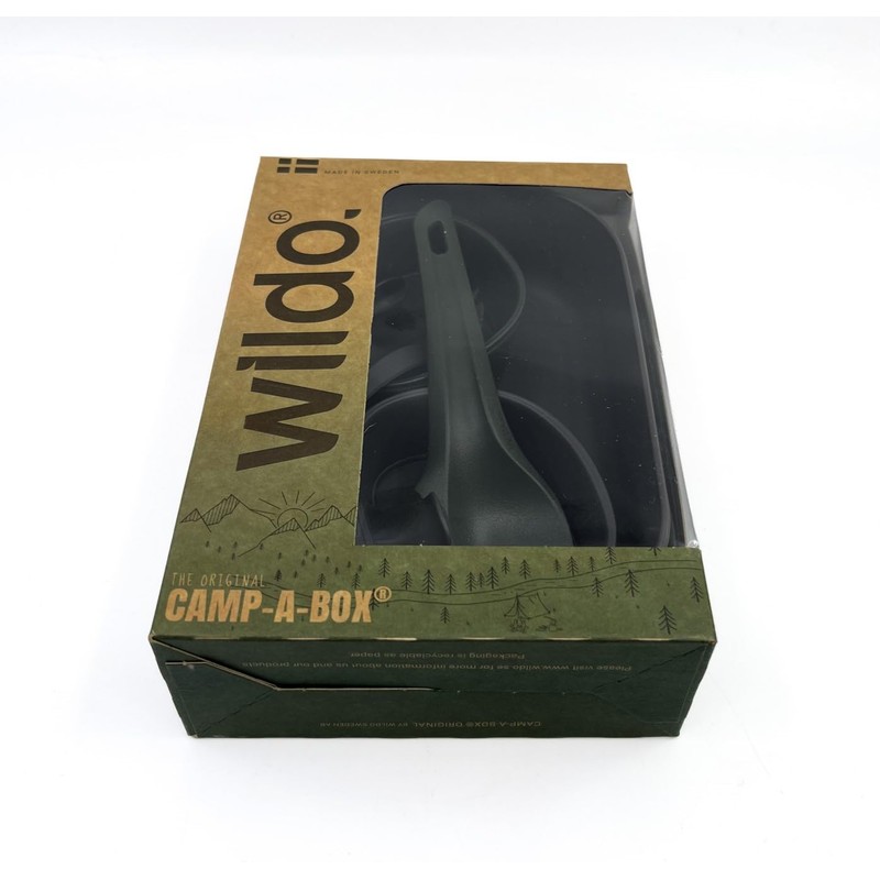 Wildo Wildo CAMP-A-BOX DUO Outdoor Army Crockery Cutlery Survival Camping