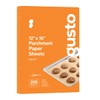 GUSTO [12 x 16 Inch - 200 Count] Pre-Cut Parchment