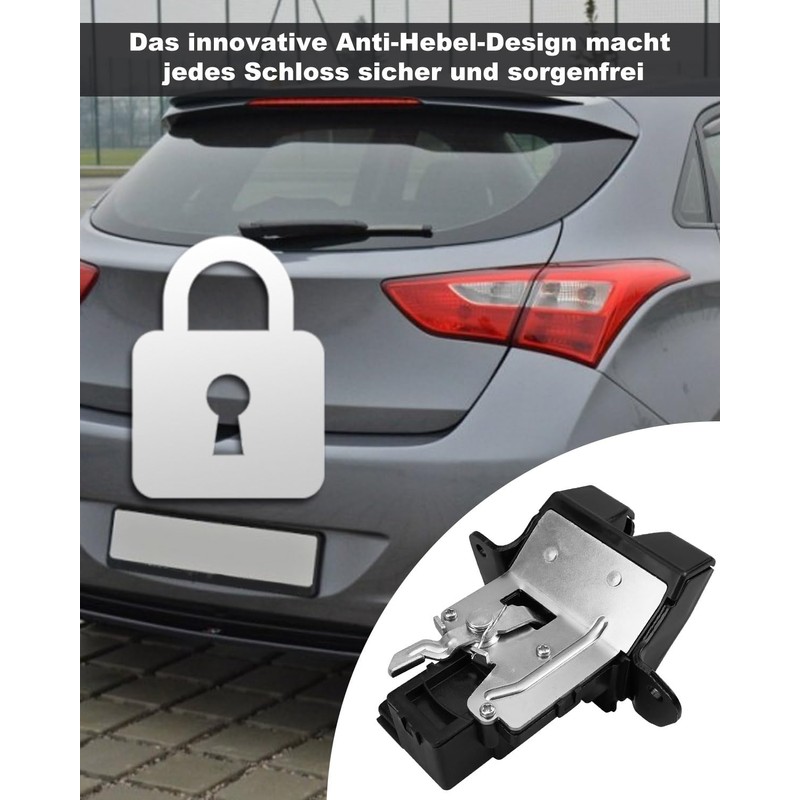 Tailgate Lock Compatible with Hyundai Kia I30 GD Ceed JD