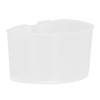 20Pcs Bird Food Bowl Plastic Parrot Water Feeding Cup Birdcage
