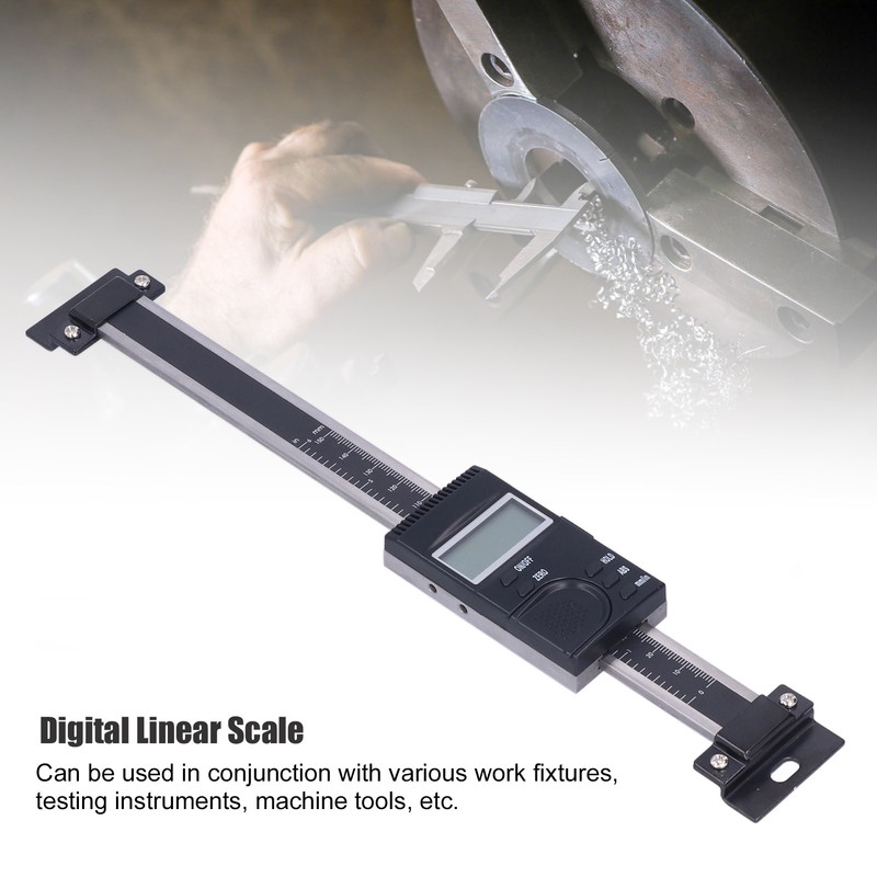 Vertical Vernier Caliper IP45 Waterproof Digital Linear Scale with LCD