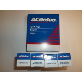 Spark plugs for 1997 and newer Mercruiser and Volvo Penta 5.0 and 5.7 carbureted engines AC MR43LTS