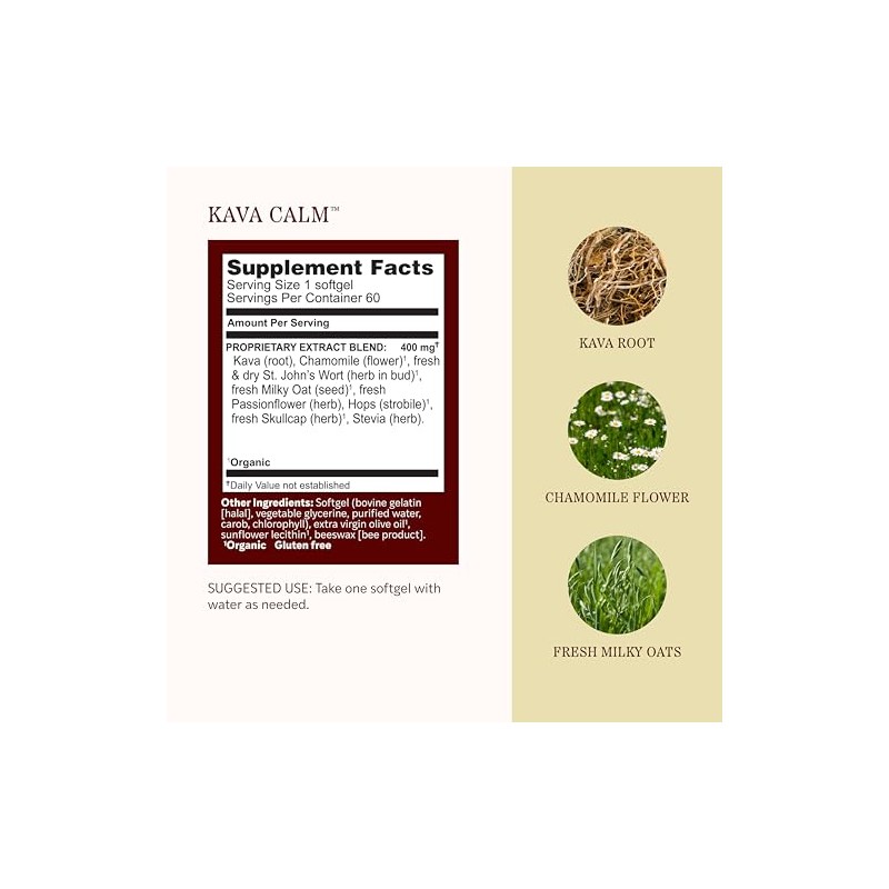 Kava Cool Complex Herbs Etc 60 - Gel blando