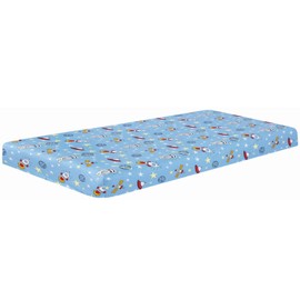 Every Thread Counts - 2 X Cot Bed Fitted Sheets 70 x 140 cm - Easy Care Fine Quality Polycotton Travel Cot Sheets - Soft and Breathable (Space Blue)