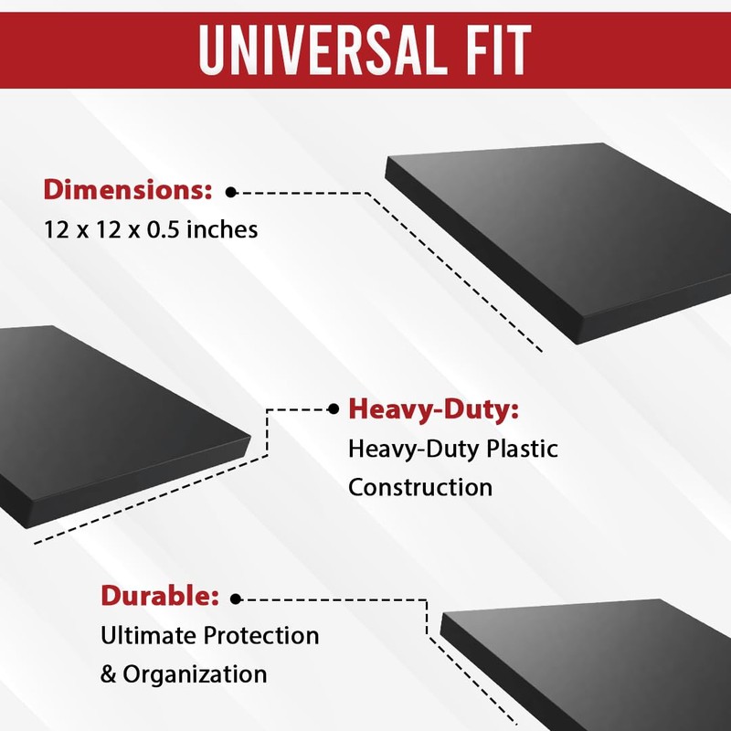 USA Made RV Leveling Jack Flex Pads 9" – Heavy-Duty
