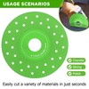 Lothee 5 Pcs Rock Slab Grinding Disc, 4.5 Inch Glass