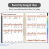SUNEE Budget Planner - Monthly Budget Book with Expense Tracker