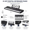 61-Key Digital Keyboard Piano for Beginners – Portable Electric Piano