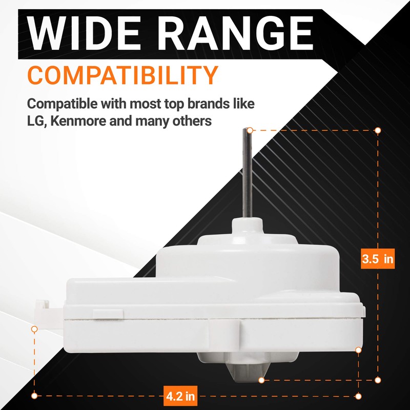 BlueStars Ultra Durable 2188874 Refrigerator Condenser Motor Replacement - Compatible