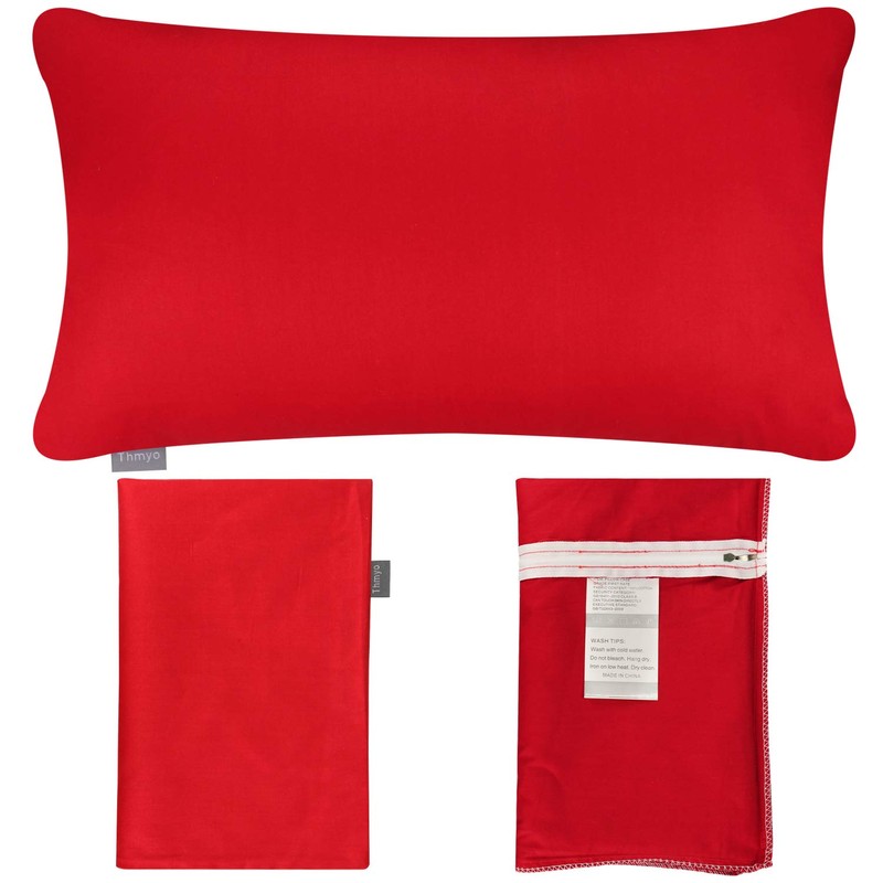 4 Pack Pillow cover,Cotton Comfortable Solid Decorative Throw Pillow Case