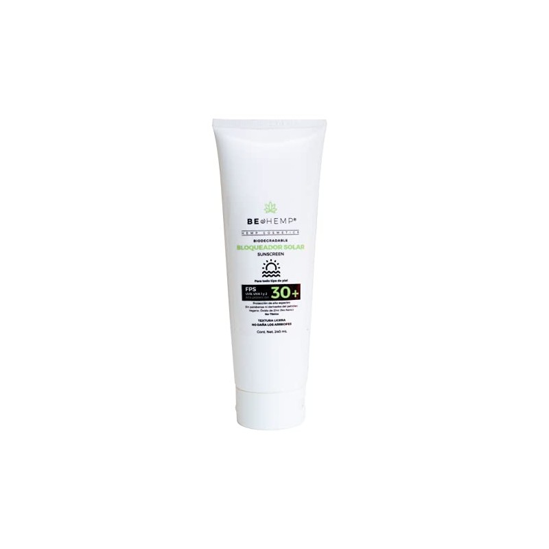 Protector Solar Vegano Facial y Corporal con Protección UVA-UVB 240g