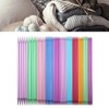 55pcs Double Pointed Needles Aluminum Alloy Straight Knitting Needles Set