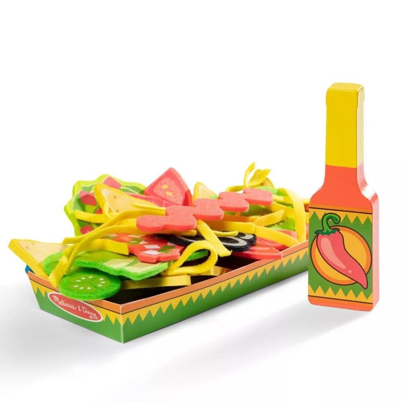 Melissa & Doug Nachos Wooden Food Play Set for Kids