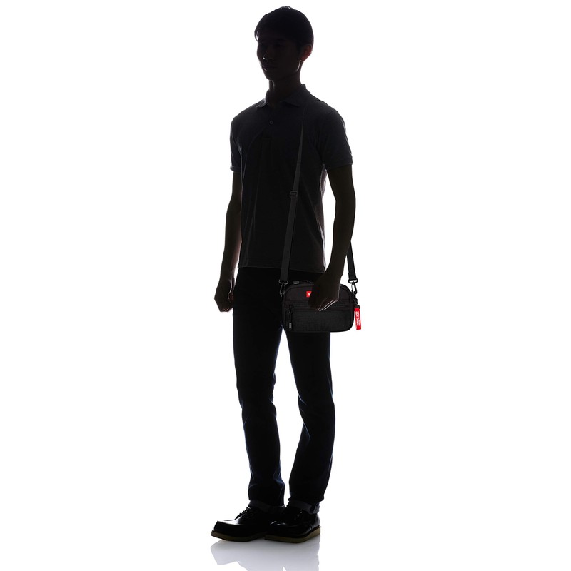 Ben Davis Mini Shoulder Wide Mini Shoulder Black Red