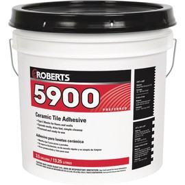 ROBERTS 5900-3.5G Ceramic Tile Adhesive, 3.5 Gallon