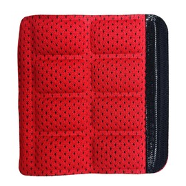 Helmet Chin Straps Jaw Pads Chin Pad Soft Foam Sponge Pad Strap Padding Replacement Lining Cushion Mat Liner Universal Fit for Cycling Bike Motorcycle Bicycle Riding (Red 9PCS)