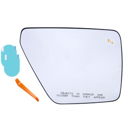 EAP Passenger Side Mirror Glass Compatible with Ford F150 2021-2025, Heated with Blind Spot ML3Z17K707D FO1325206