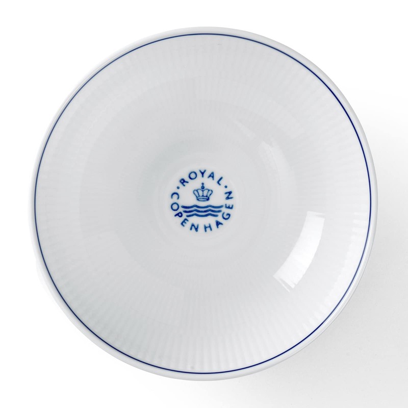 ROYAL COPENHAGEN 1064782 Blue Line Bowl Plate, 6.7 inches (17