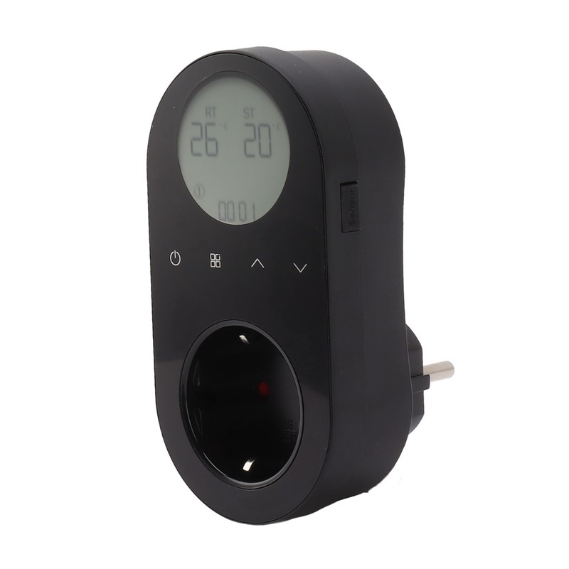 16A Plug Socket Digital Temperature Controller Heating Cooling Mode Smart