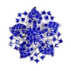 Axmerdal - Broche de ramo de diamantes de imitación para