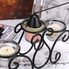 2PCS Candle Snuffer with Long Handle Bell Shape Metal Flame