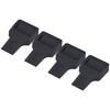 4Pcs Wheel Stoppers U Shaped Wheels Caster Cups Accessory for