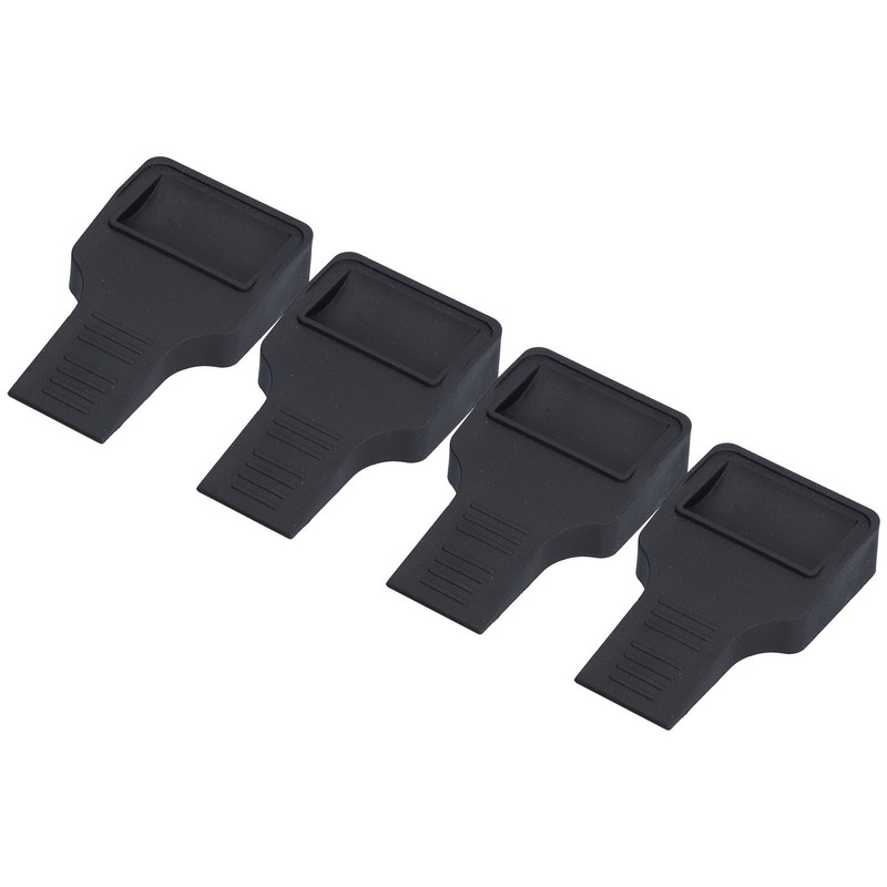 4Pcs Wheel Stoppers U Shaped Wheels Caster Cups Accessory for