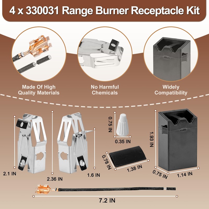 W10290350 W10290353 Porcelain Burner Drip Pans & MP22YA Electric Range