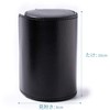 Necktie Storage Tie Case Magnet Storage Box, Cylindrical, Blue, Black