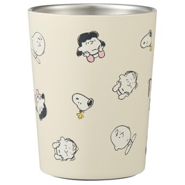 Skater STCV1 Thermal Insulated Snoopy 24 Convenience Store Coffee, Stainless Steel Tumbler, 8.5 fl oz (240 ml), S