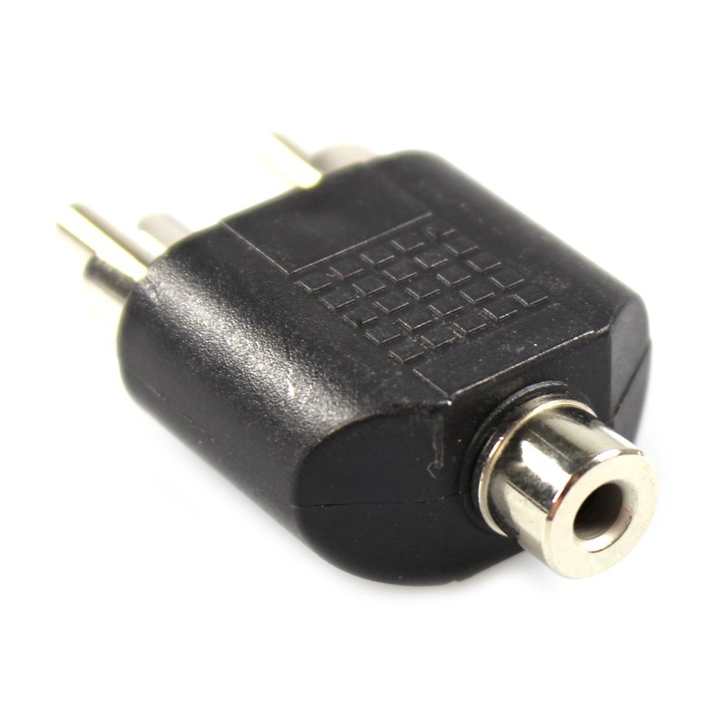 com-four® Y-Adaptor Jack Socket 3.5 mm Stereo - 2 x