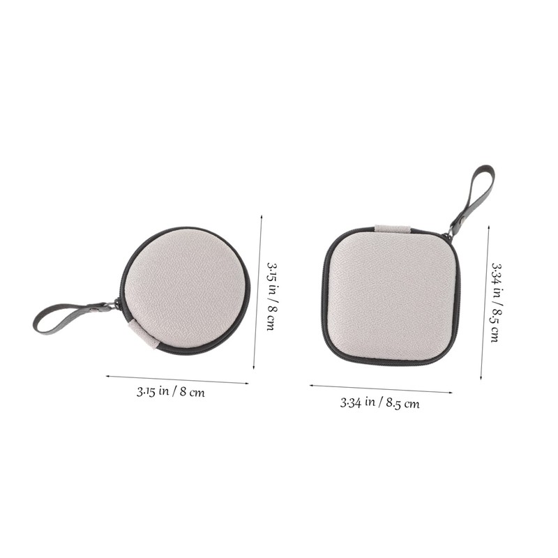 Gatuida 8pcs Earphone Storage Bag Headphone Case for Earbuds and