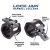 Lock-Jaw HEX - Collar de barra olímpica de 50 mm