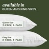 Beckham Hotel Collection Queen Size White Pillow Protector with Zipper