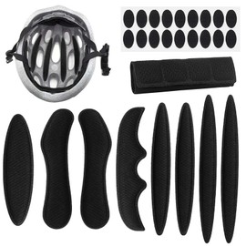 Imbottitura per casco da bicicletta, imbottitura di ricambio universale, imbottitura interna per casco da bicicletta, casco per bambini, compatibile con Uvex, Giro, Alpina, abus, woom e altri