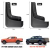 XUKEY 4X For Ford Ranger Splash Guard Fender Mud Flap Mud