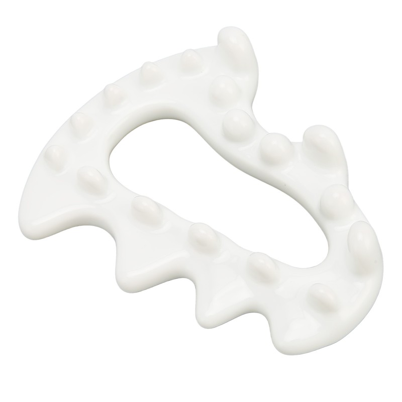Body Face Ceramic Gua Sha Massager Static Free Eliminate Cellulite