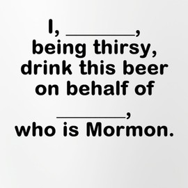 CafePress Ex Mormon Beer Pint Glass, 16 oz. Drinking Glass